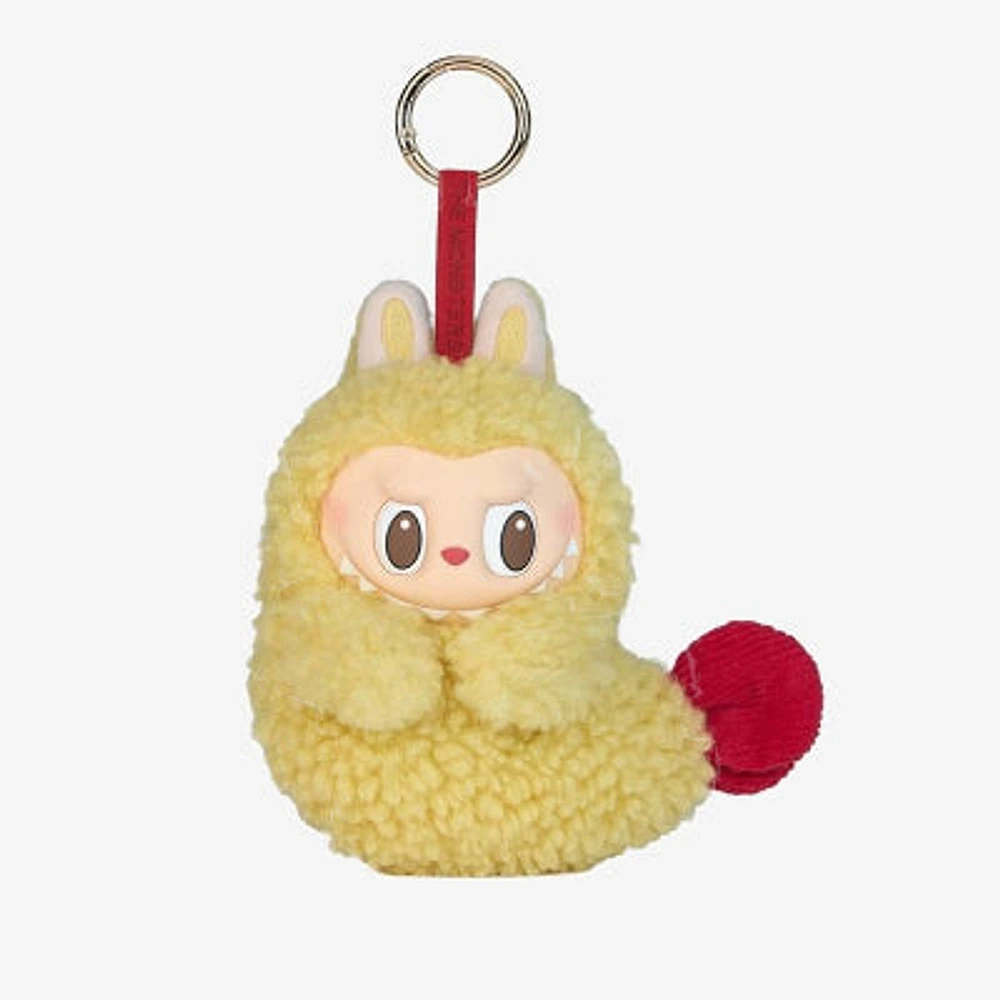 Popmart: The Monsters (Labubu) - Wacky Mart Shrimp Plush Pendant Keychain *PREORDER*