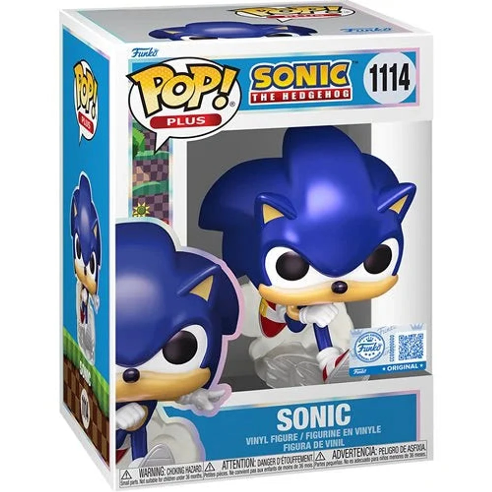 Funko Pop! Games: Sonic The Hedgehog - Sonic (Pearlescent) #1114 [Funko Special Edition] *PREORDER*