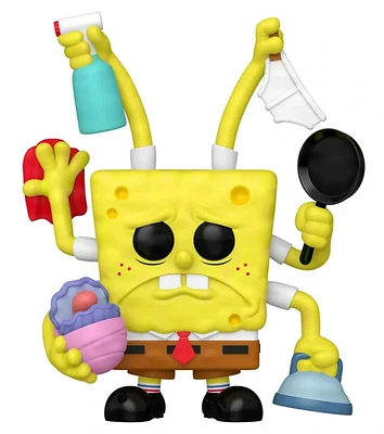 Funko Pop! Television: Spongebob Squarepants - Spongebob Cleaning #2001 [2025 SDCC Summer Convention Exclusive] *PREORDER*
