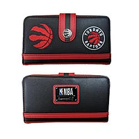 LOUNGEFLY [WALLET]: TORONTO RAPTORS [RED & BLACK]