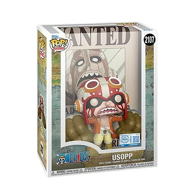 Funko Pop! Anime: One Piece - God Usopp (Wanted Poster Cover) #2107 [Funko Special Edition] *PREORDER*