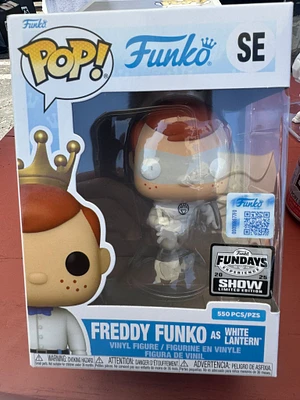 Funko Pop! Funko Fundays - Freddy Funko As White Lantern SE [2025 Fundays Exclusive - Limited 550pcs]