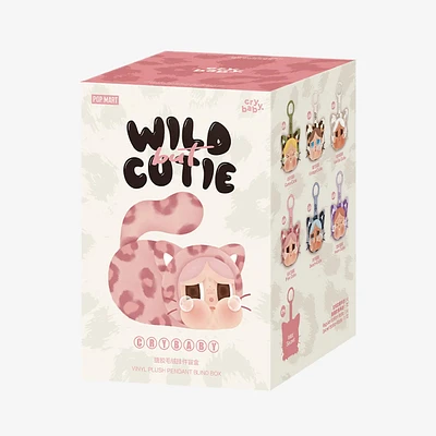 Popmart: CryBaby - Wild But Cute Plush Charm Blind Box *PREORDER*