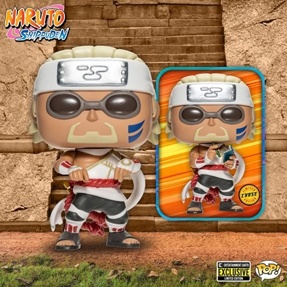 **CHASE & COMMON BUNDLE** FUNKO POP! ANIMATION: NARUTO KILLER BEE **EE EXCLUSIVE**