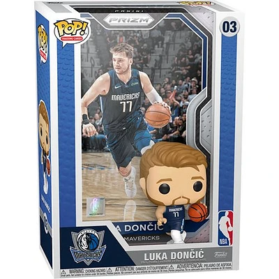 Funko Pop! Sports: NBA - Luka Doncic Trading Card Panini Prizm Cover #03