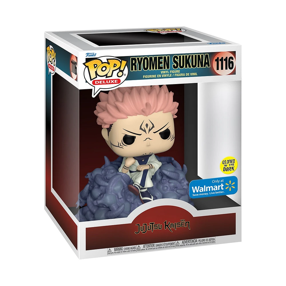 Funko Pop! Anime: Jujutsu Kaisen - Sukuna (On Throne) #1116 [Walmart Exclusive - GITD]