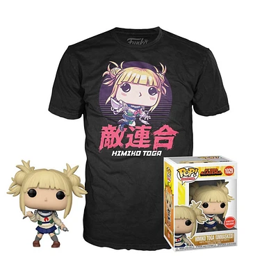 Funko Pop! And Tee: My Hero Academia - Himiko Toga (Unmasked) #1029 (S XXL) [GameStop Exclusive]