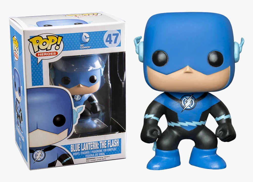 Funko Pop! DC - Blue Lantern: The Flash **METALLIC** #47