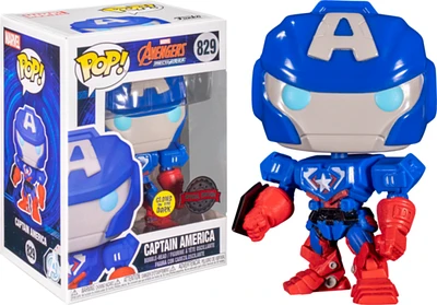 Funko Pop! Marvel Avengers Mech Strike Captain America #829