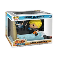 FUNKO POP! ANIMATION [ANIME MOMENTS]: NARUTO - SASUKE VS. NARUTO **GAMESTOP EXCLUSIVE** #732