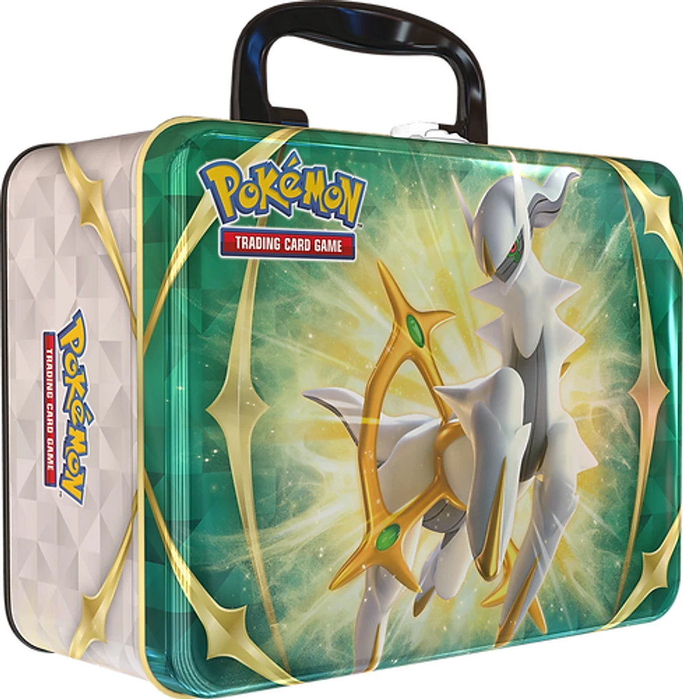 Pokemon Collectors Chest Spring TIN 2022 ARCEUS LUNCH BOX TIN