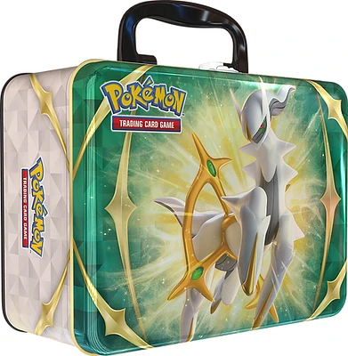 Pokemon Collectors Chest Spring TIN 2022 ARCEUS LUNCH BOX TIN