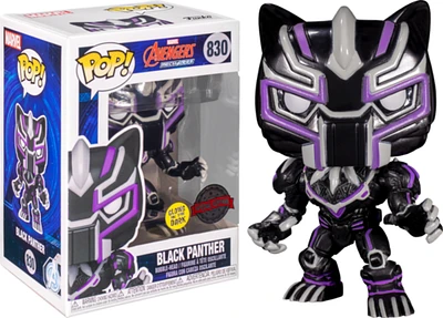Funko Pop! Marvel Avengers Mech Strike Black Panther Glow #830