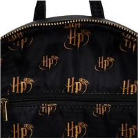 LOUNGEFLY HARRY POTTER TRILOGY TRIPLE POCKET MINI BACKPACK