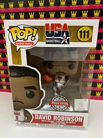 1992 USA BASKETBALL DAVID ROBINSON white JERSEY *SPECIAL EDITION* #111