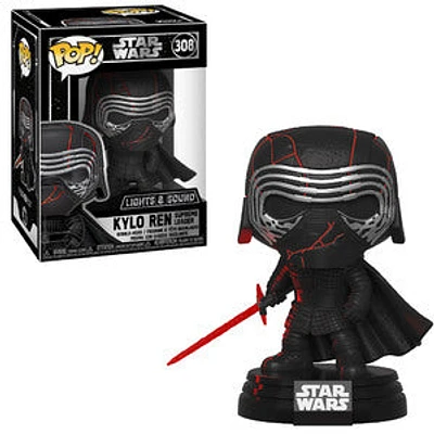 Funko Pop! Star Wars - Kylo Ren Electronic (light and sound) Pop #308