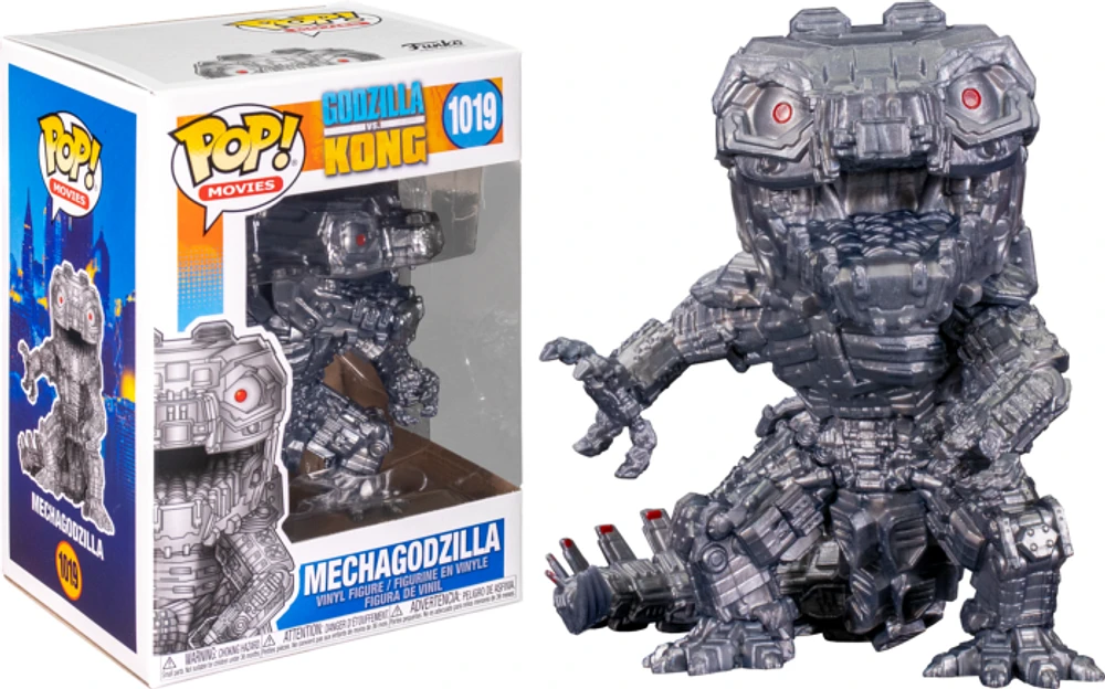 FUNKO POP! MOVIES: GODZILLA VS. KONG - MECHAGODZILLA [METALLIC] #1019