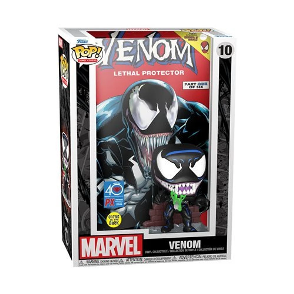 Funko Pop! MARVEL VENOM LETHAL GLOW IN THE DARK GITD COMIC COVER [PX EXCLUSIVE] #10