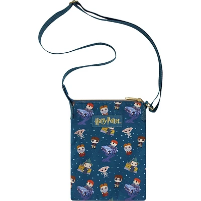 LOUNGEFLY HARRY POTTER CHAMBER OF SECRETS CROSSBODY PASSPORT BAG