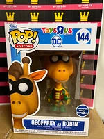 Funko Pop! TOYSRUS EXCLUSIVE GEOFFREY AS ROBIN DC HEROES #144