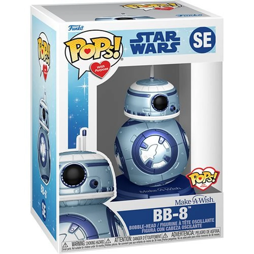 Funko Pop! Star Wars - BB-8 (Metallic) SE [Make-A-Wish]
