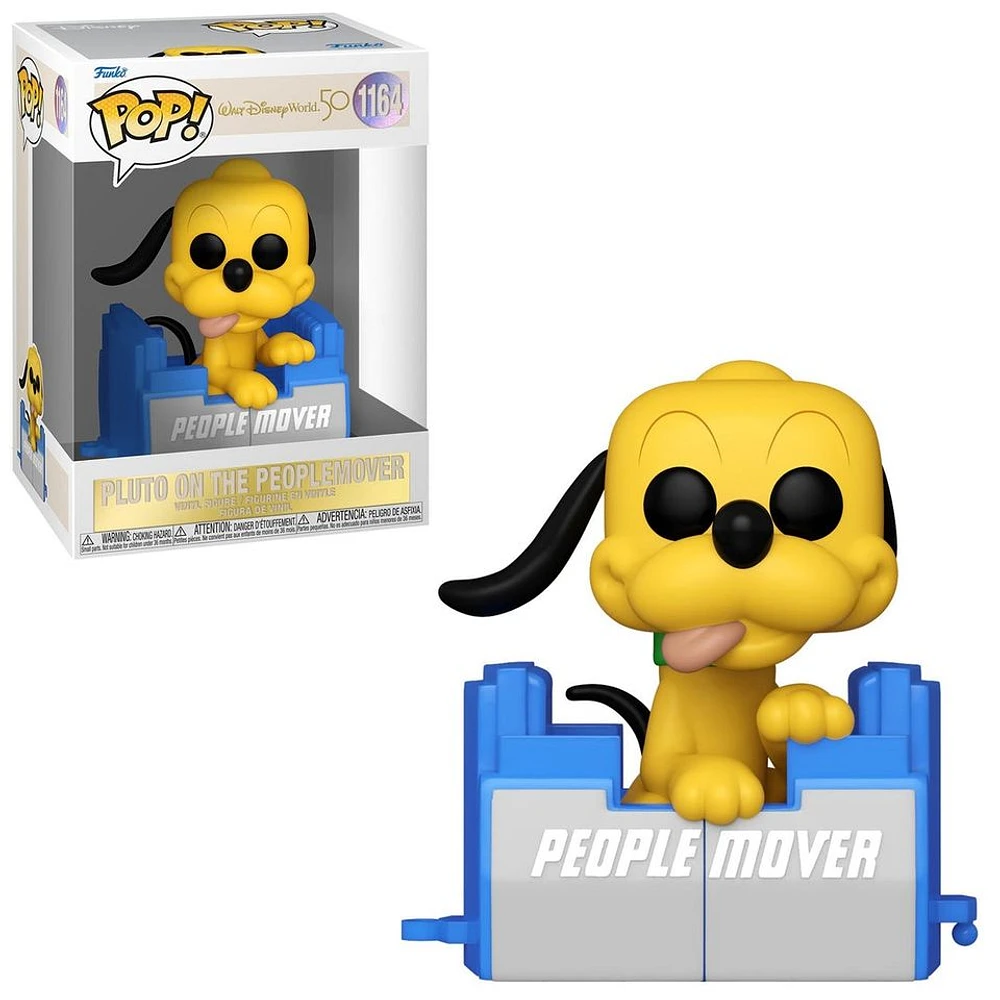 Funko Pop! Disney World 50th PLUTO ON PEOPLEMOVER #1164 IN STOCK