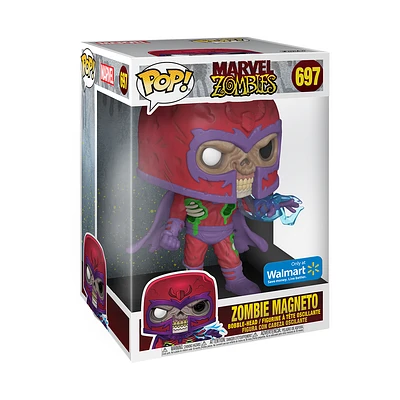 Funko Pop! Marvel: Zombies - Jumbo 10" Zombie Magneto #697 [Walmart Exclusive]