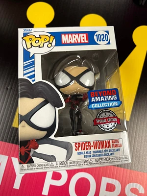 Funko Pop! MARVEL SPIDER-WOMAN MATTIE FRANKLIN #1020 [SPECIAL EDITION] BEYOND AMAZING COLLECTION
