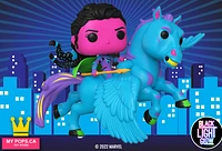 FUNKO POP! Rides: BLACKLIGHT AVENGERS ENDGAME VALKYRIES RIDE - VALKYRIE #86 [SPECIAL EDITION]