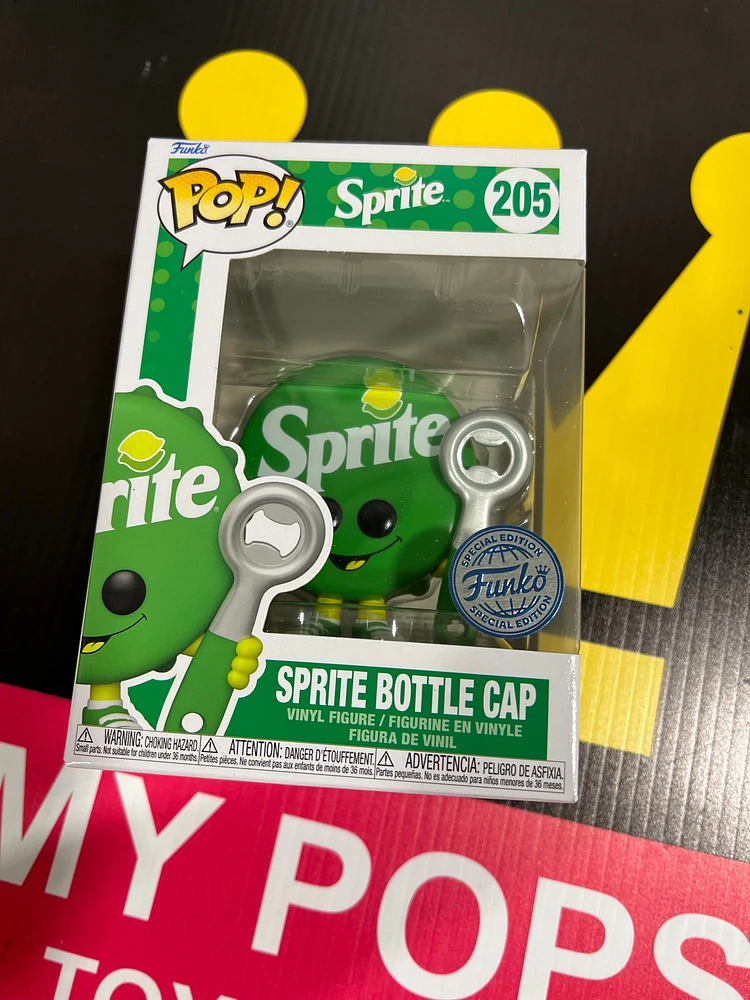 FUNKO POP! AD ICON SPRITE BOTTLE CAP #205
