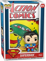 Funko Pop! DC HEROES COMICS COVER SUPERMAN - with PROTECTOR #01