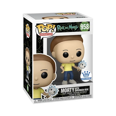 Funko Pop! Rick and Morty with Shrunken Rick #958 Funko Shop