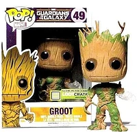 Funko Pop! Marvel: Groot Loot Crate Exclusive ( Glow in the Dark) #49