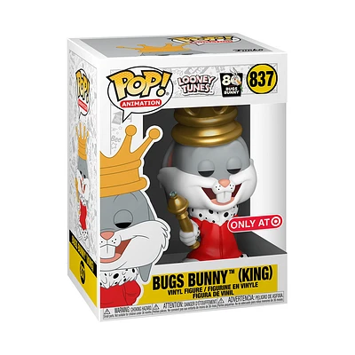Funko Pop! Looney Tunes: Bugs Bunny King Metallic - Target Exclusive