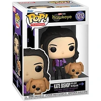 Funko Pop! MARVEL DISNEY PLUS HAWKEYE KATE BISHOP with LUCKY the PIZZA DOG #1212