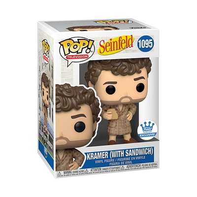 Funko Pop! Television: Seinfeld - Kramer with Sandwich #1095 [Funko Shop Exclusive]