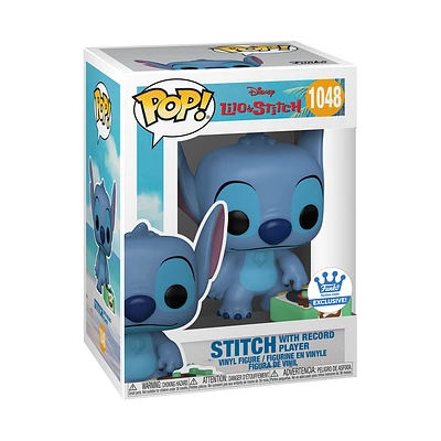 Disney: Lilo & Stitch - Stitch with Record Player *FUNKO SHOP EXCLUSIVE* #1048 *PREORDER*