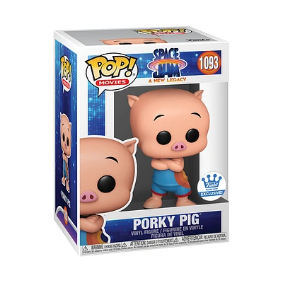 Funko Pop! Space Jam 2 New Legacy PORKY PIG *FUNKO SHOP EXCLUSIVE* #1093