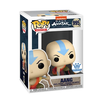 Funko Pop! Avatar: The Last Airbender - Aang (Crouching) #995 [Funko Shop Exclusive]