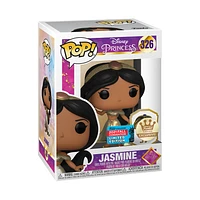 Funko Pop! 2021 NYCC Fall Convention ULTIMATE PRINCESS JASMINE GOLD DRESS WITH PIN