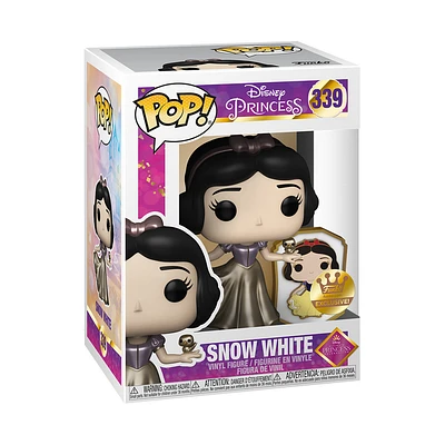 FUNKO POP! Disney Ultimate Princess Snow White & Pin #339 [FUNKO SHOP EXCLUSIVE]