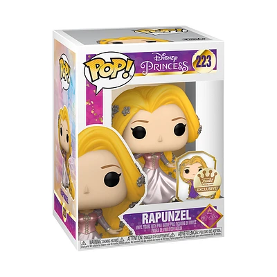 Funko Pop! Disney: Ultimate Princess - Rapunzel (Gold with Pin) #223 [Funko Shop Exclusive]