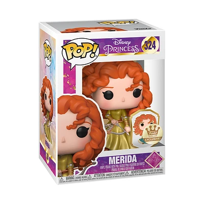 FUNKO POP! DISNEY ULTIMATE PRINCESS MERIDA with PIN #324 *PREORDER*