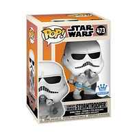 Funko Pop! STAR WARS CONCEPT SERIES STORMTROOPER WITH SHIELD AND LIGHTSABER  *FUNKO SHOP EXCLUSIVE*