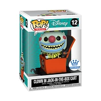 FUNKO POP! DISNEY [TRAINS]: NIGHTMARE BEFORE CHRISTMAS - CLOWN IN JACK-IN-THE-BOX CART **FUNKO SHOP EXCLUSIVE** #12