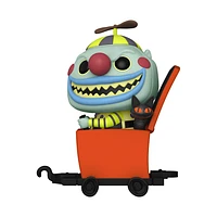 FUNKO POP! DISNEY [TRAINS]: NIGHTMARE BEFORE CHRISTMAS - CLOWN IN JACK-IN-THE-BOX CART **FUNKO SHOP EXCLUSIVE** #12