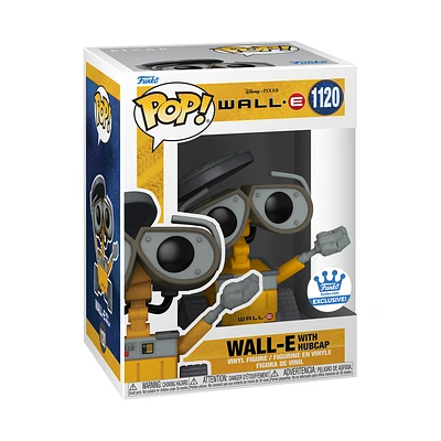 Funko Pop! Disney Pixar Wall-E with HUBCAP TRASH CAN [FUNKO SHOP EXCLUSIVE] #1120
