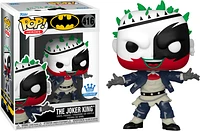 FUNKO POP! HEROES [DC]: BATMAN - THE JOKER KING **FUNKO SHOP EXCLUSIVE** #416