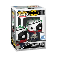FUNKO POP! HEROES [DC]: BATMAN - THE JOKER KING **FUNKO SHOP EXCLUSIVE** #416