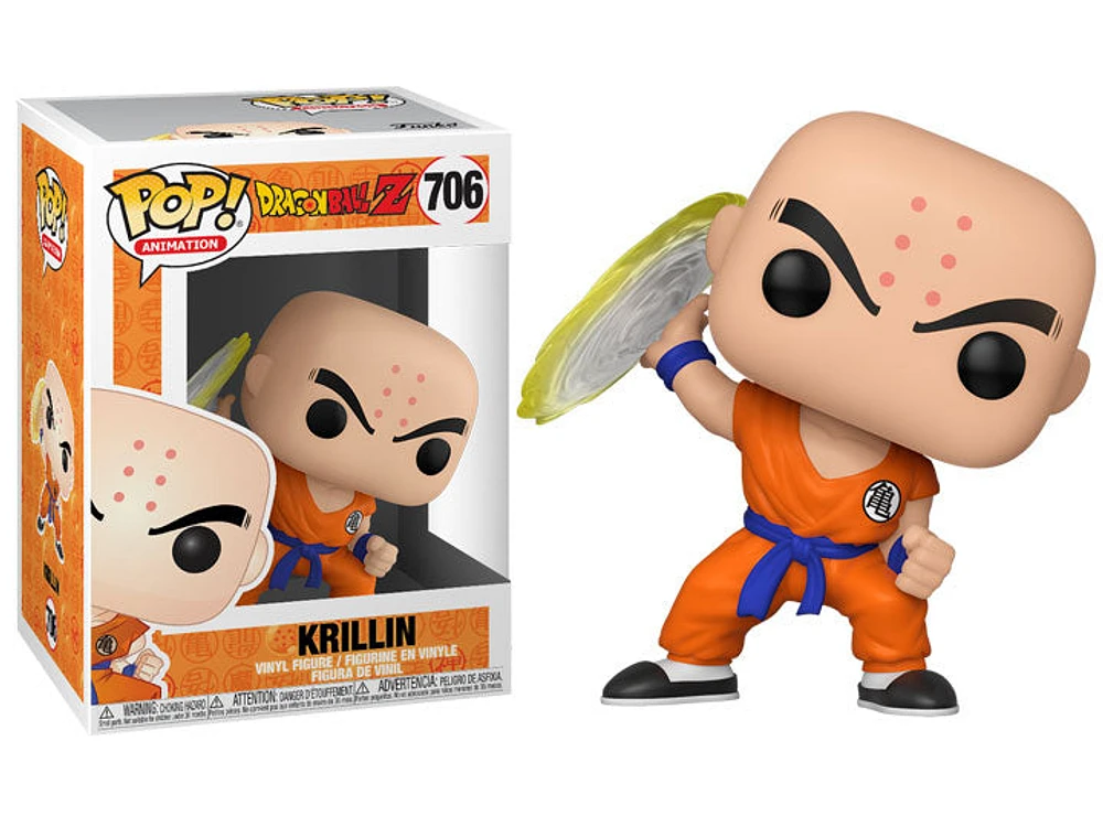 Funko Pop! Animation - Dragon Ball Z Krillin with Destructo Disc #706